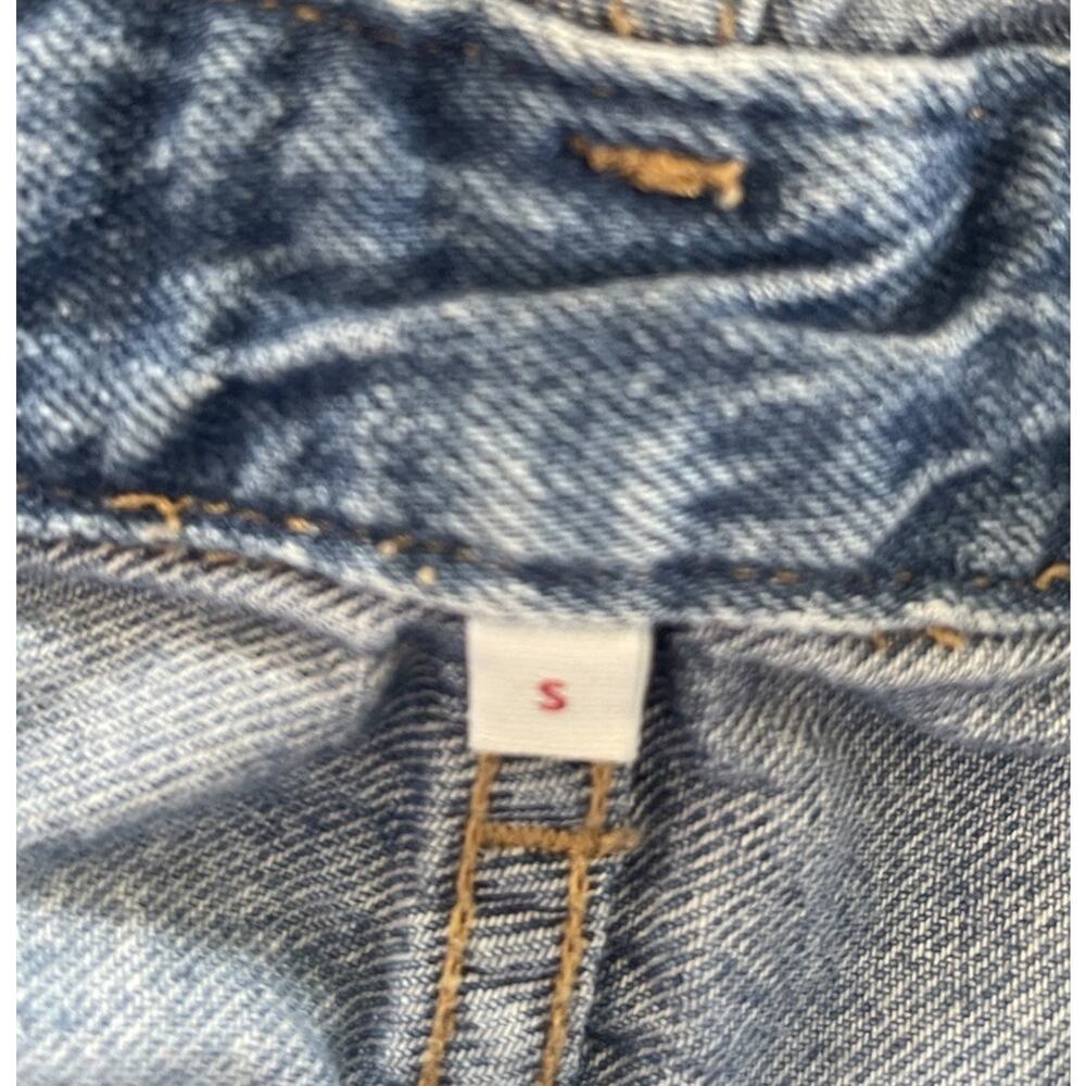 Levi's Premium Women's Bib Overalls Waterless Big E Medium Wash Size S - Picture 11 of 14